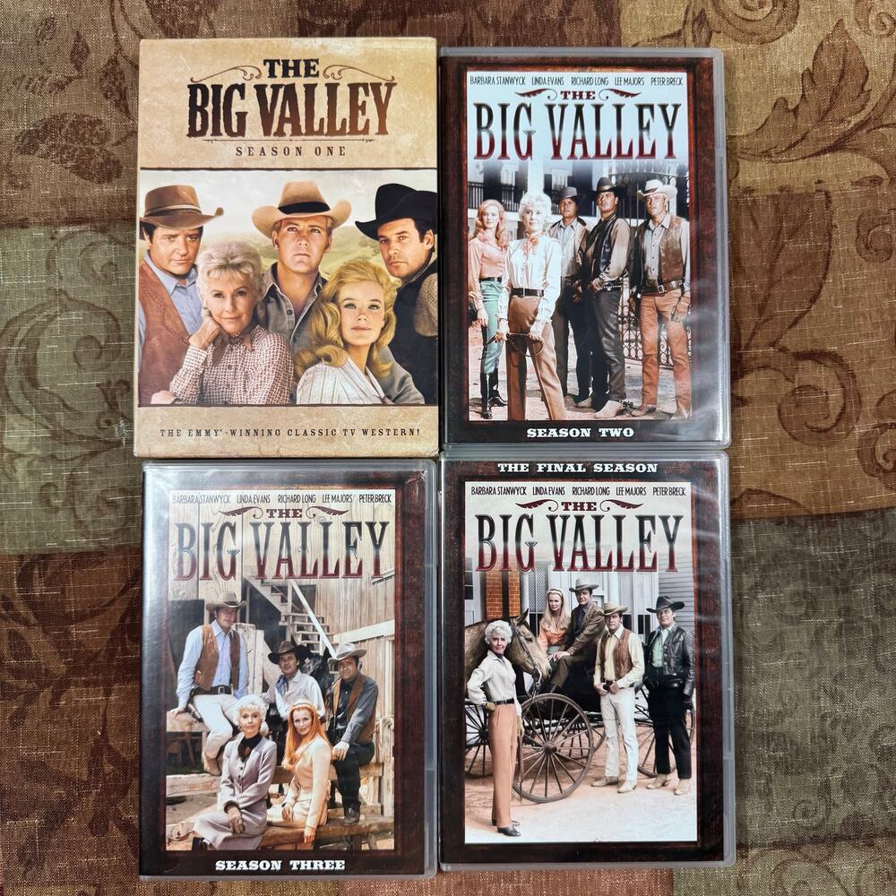 The Big Valley: The Complete Series DVD All 4 Season's